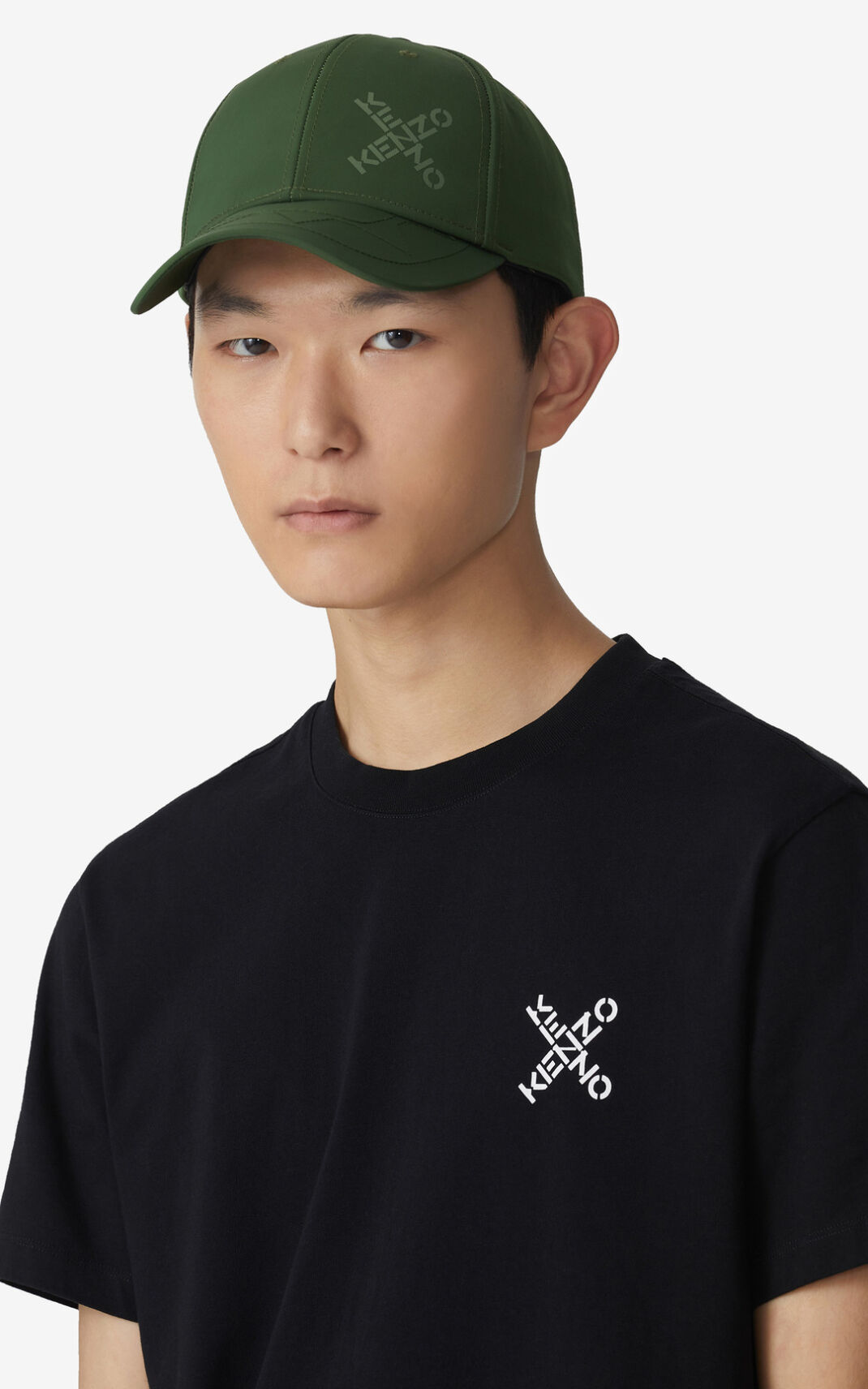 Kenzo Sport Little X Tシャツ メンズ 黒 - DGBFNI937